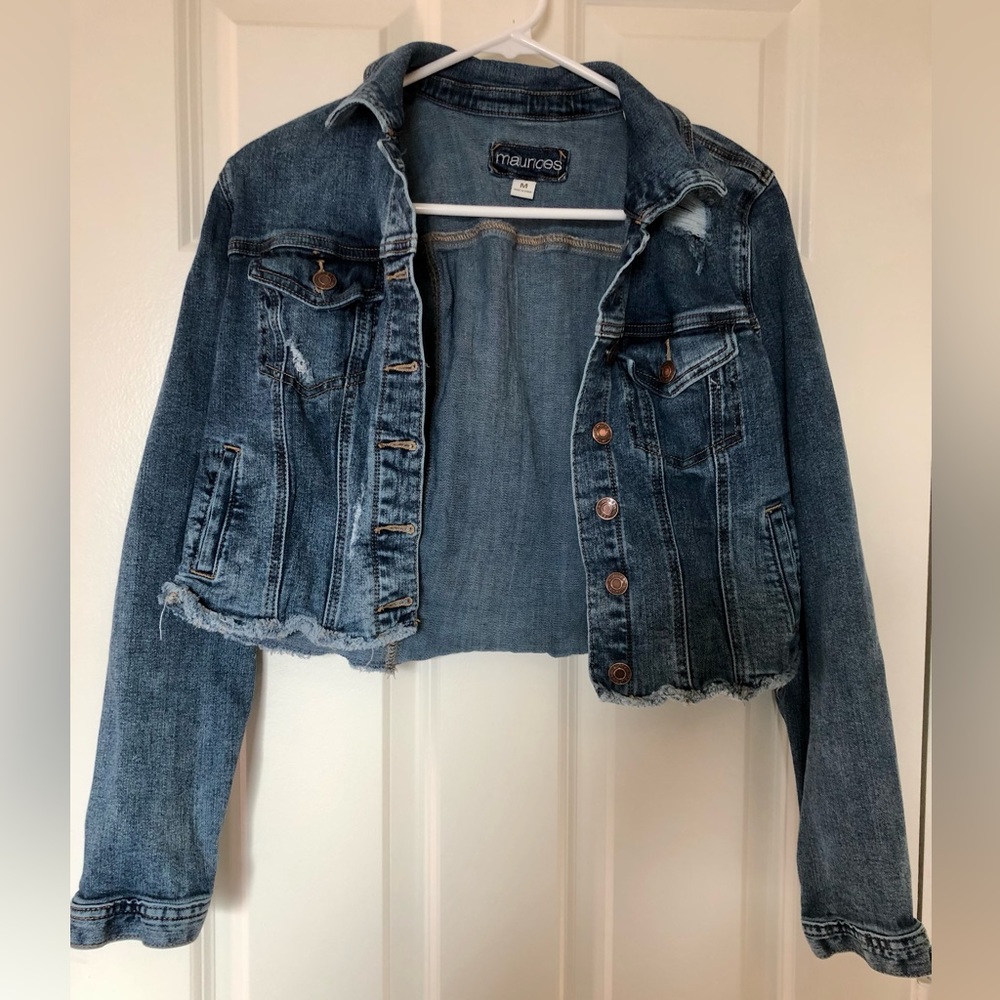 Maurices Women’s Jean Jacket, Size Medium